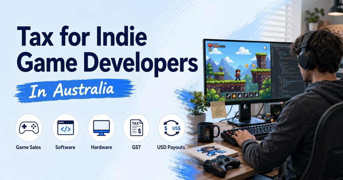Tax for Indie Game Developers in Australia — CreatorTax guide