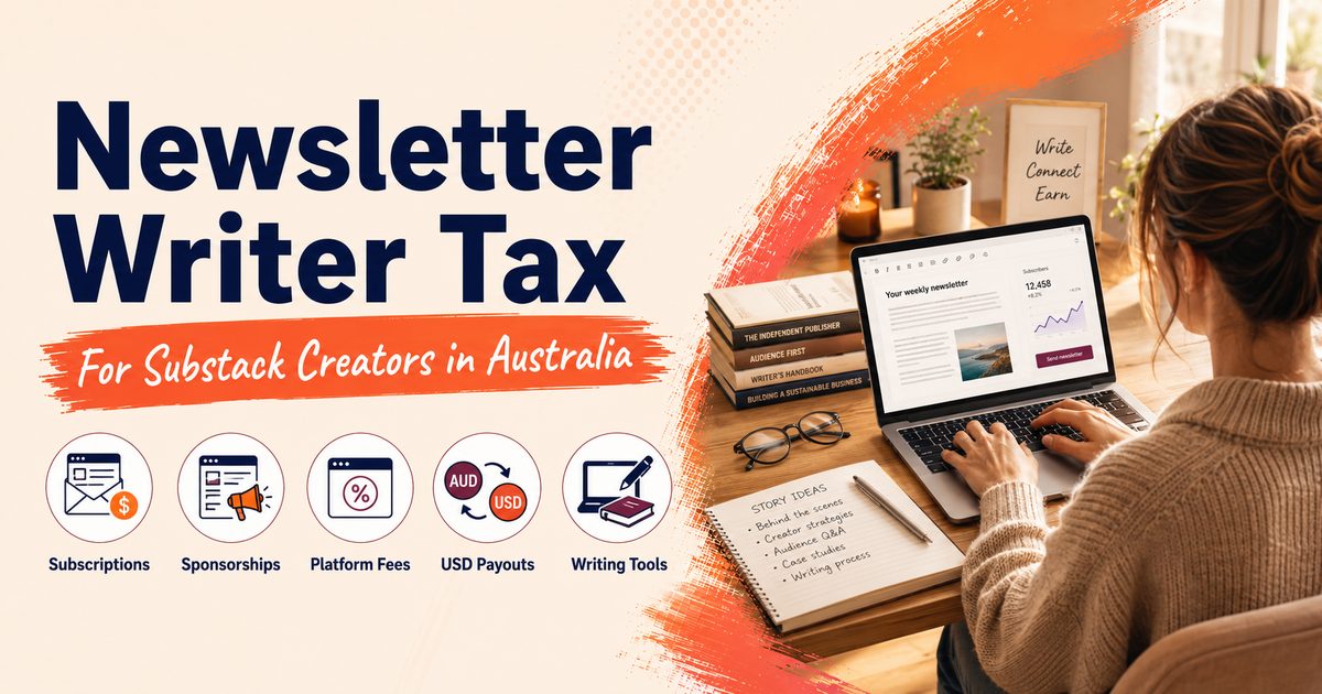 Tax for Newsletter Writers and Substack Creators — CreatorTax guide