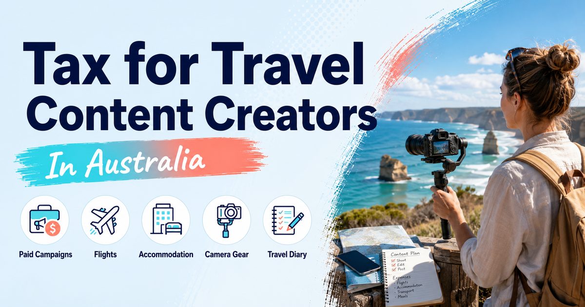 Tax for Travel Content Creators in Australia — CreatorTax guide