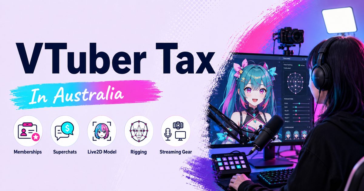 VTuber Tax in Australia — CreatorTax guide